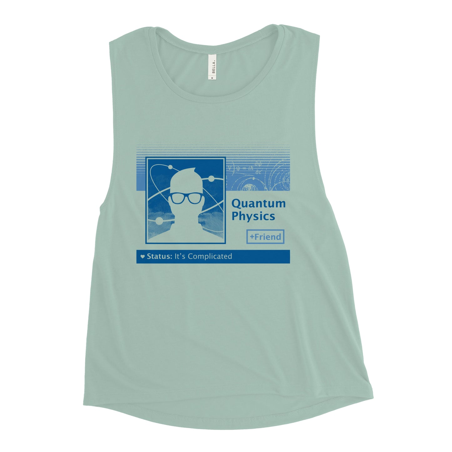 Quantum Physics: It's Complicated Women's Muscle Tank