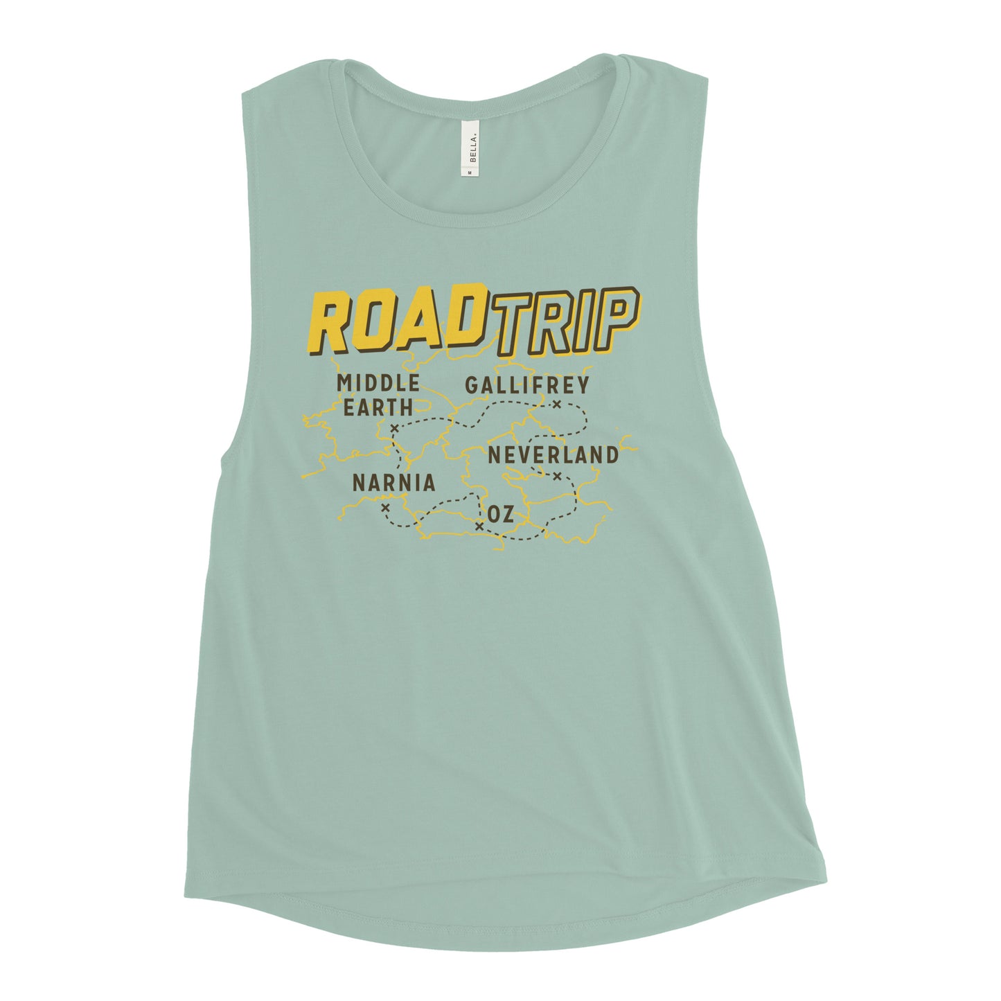 Road Trip Women's Muscle Tank