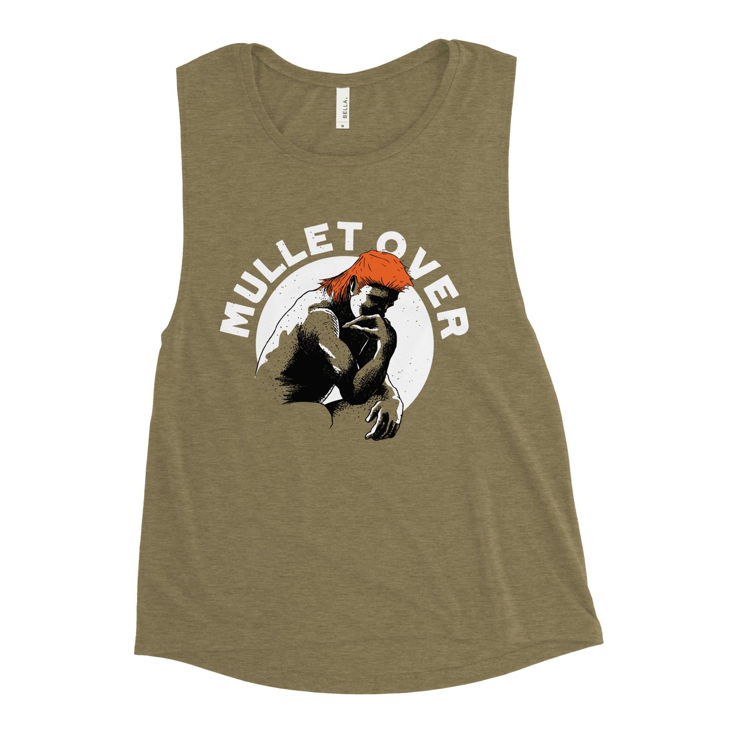 Mullet Over Women's Muscle Tank