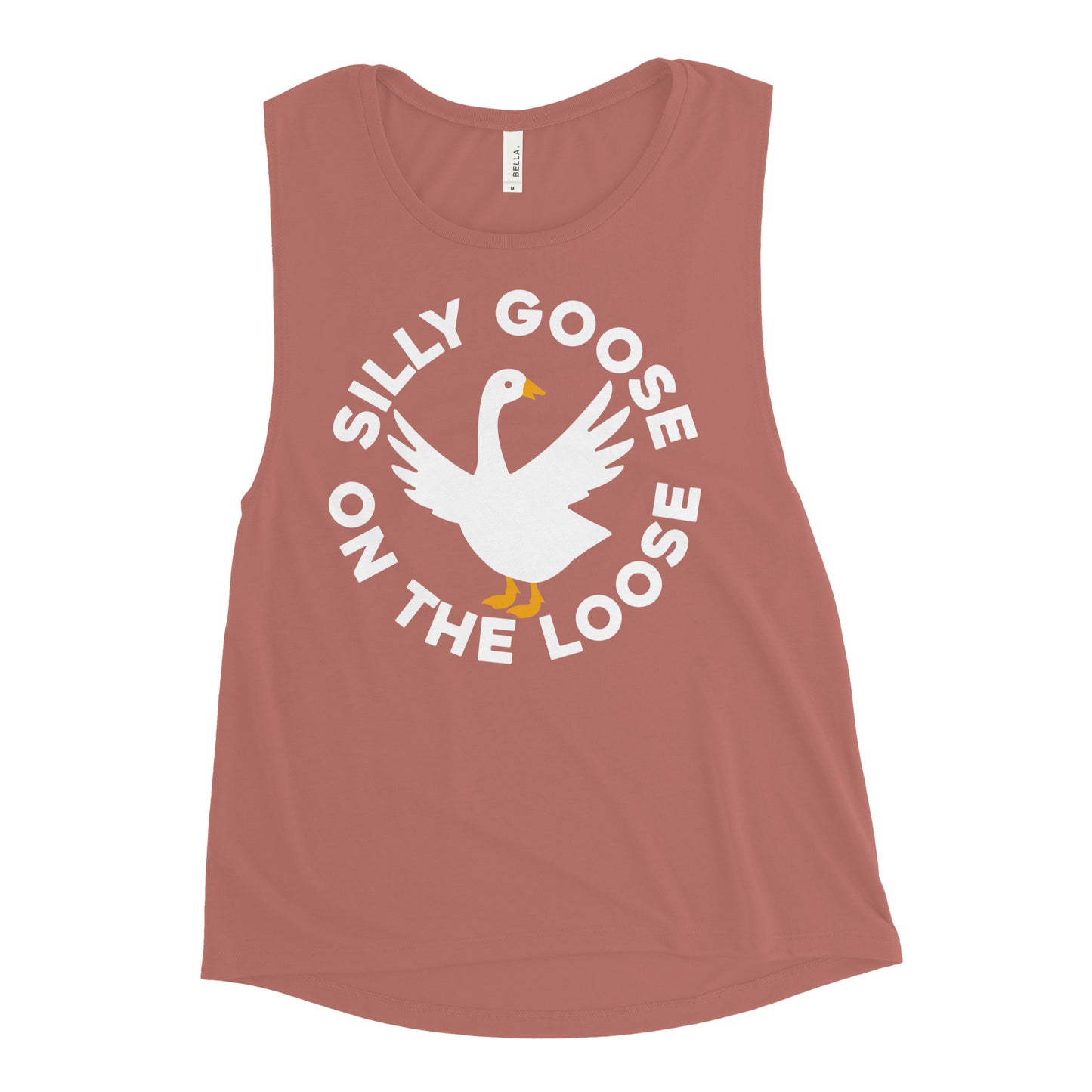 Silly Goose On The Loose Women's Muscle Tank