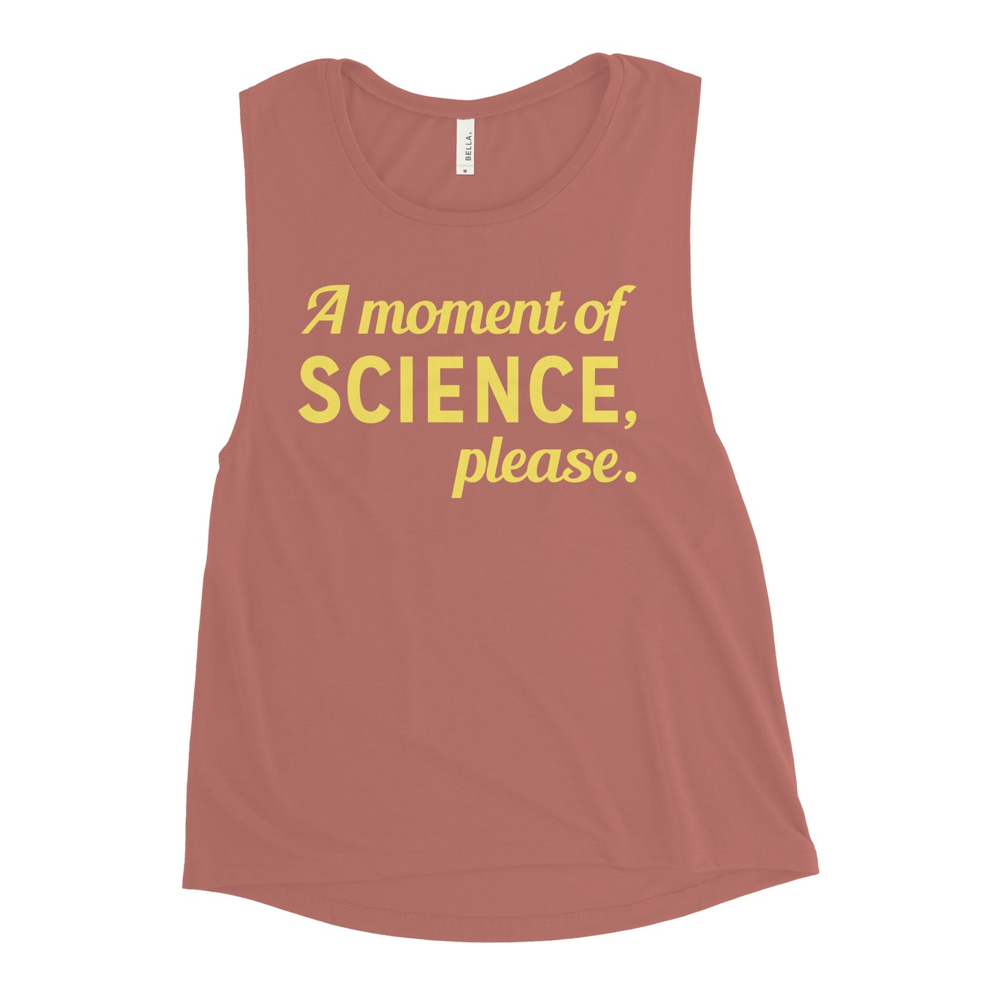 A Moment of Science, Please Women's Muscle Tank