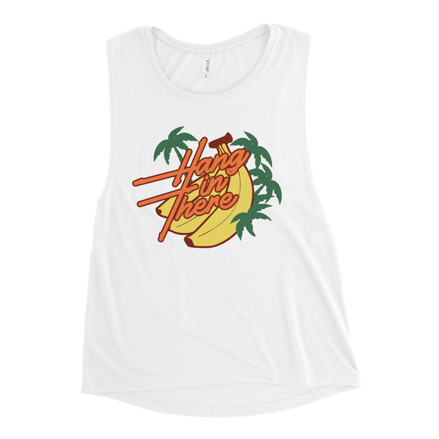 Hang In There Women's Muscle Tank