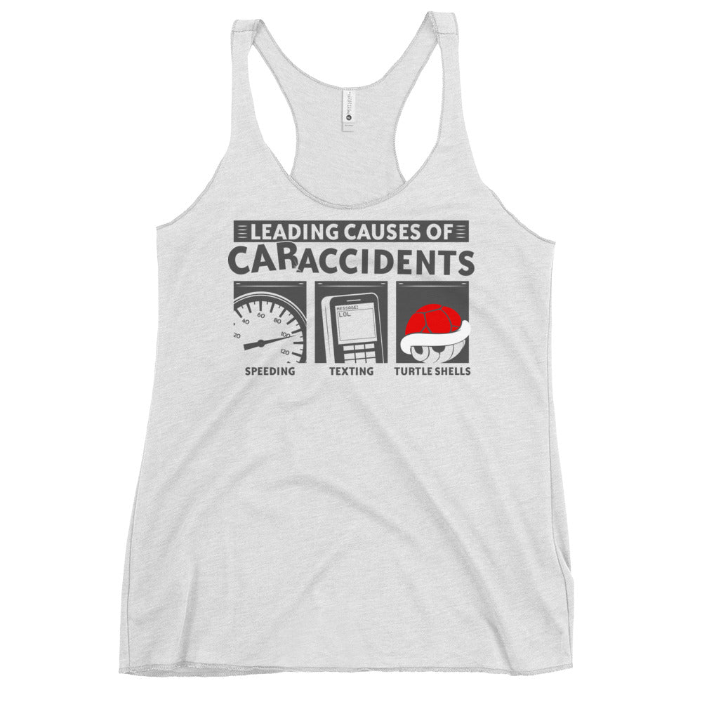 Leading Causes of Accidents Women's Racerback Tank