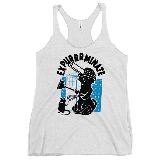 Expurrrminate Women's Racerback Tank