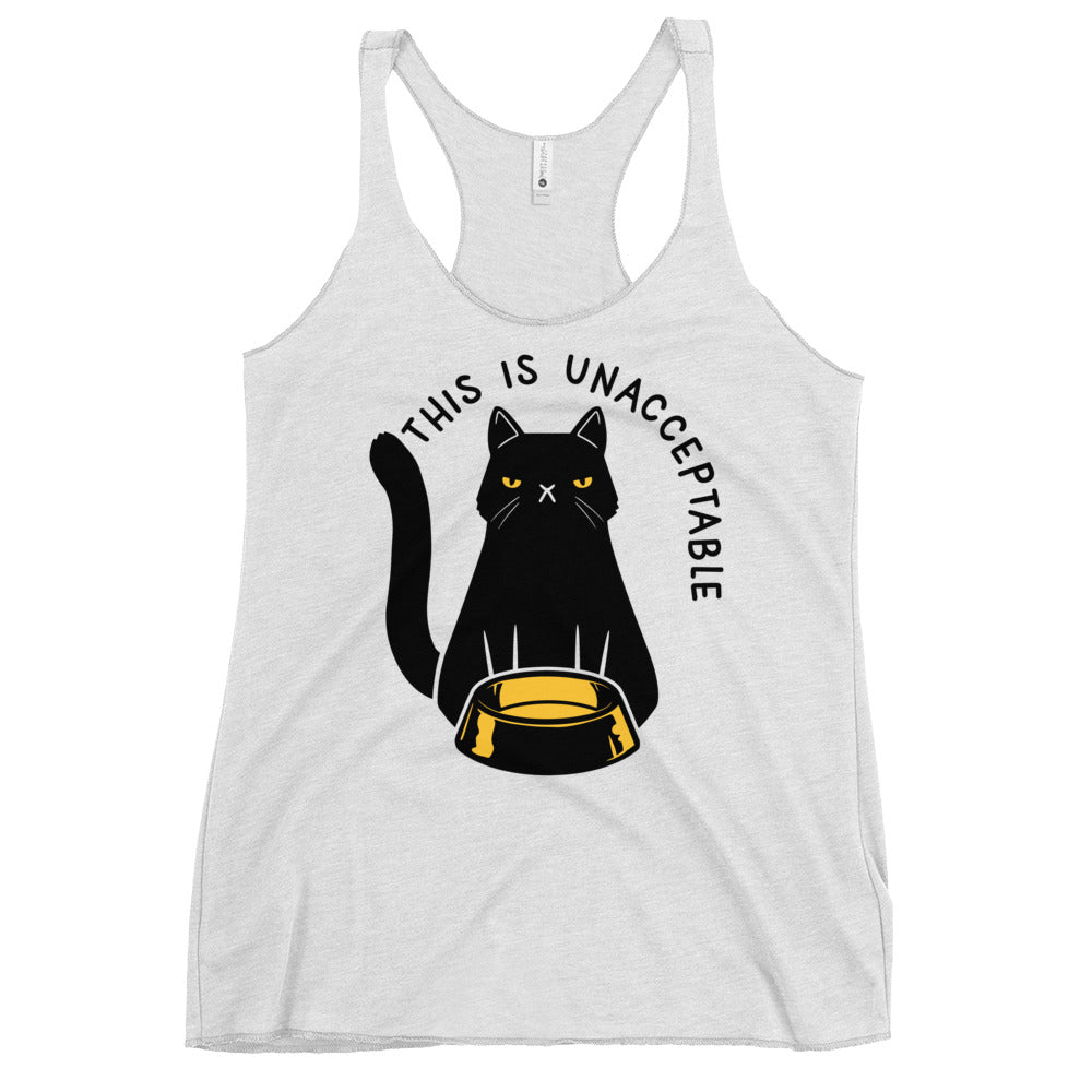 This Is Unacceptable Women's Racerback Tank