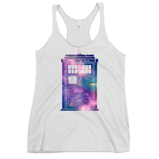 Police Box Women's Racerback Tank
