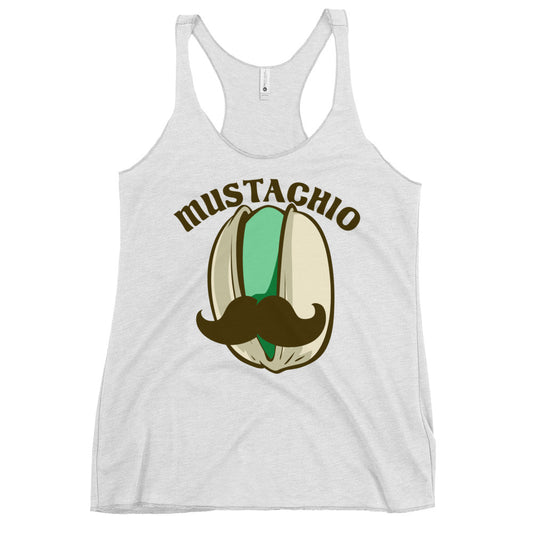 Mustachio Women's Racerback Tank