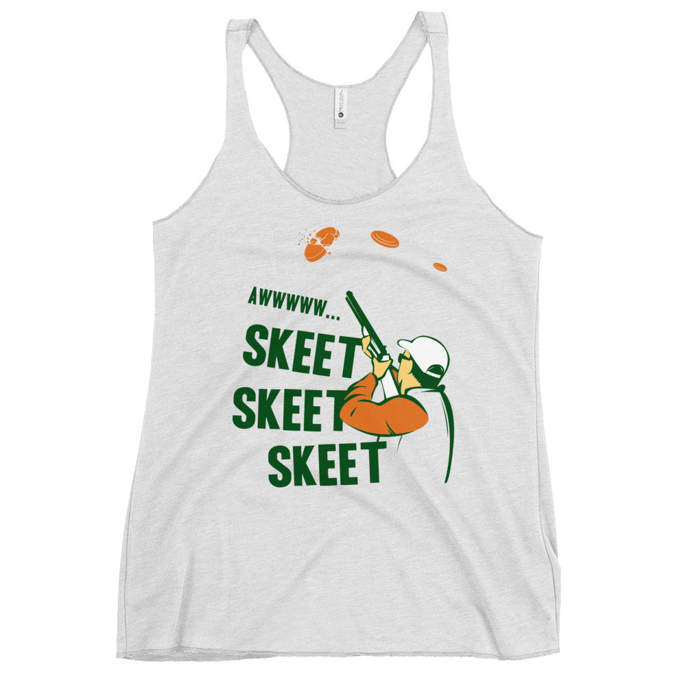 Skeet Skeet Skeet Women's Racerback Tank