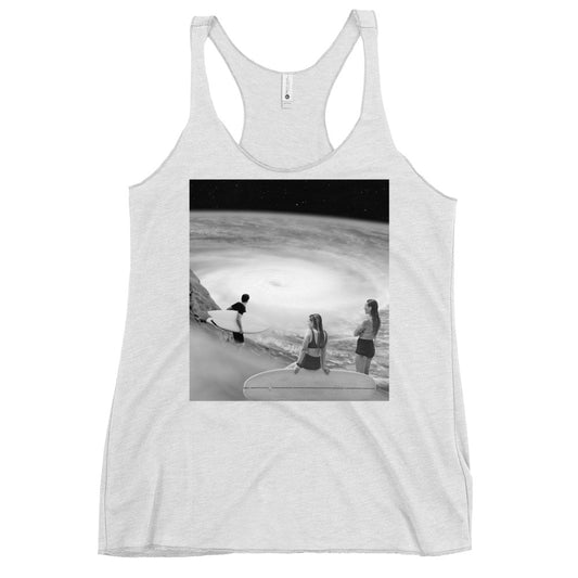 Surf's Up Women's Racerback Tank