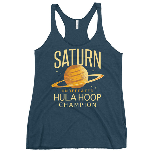 Undefeated Hula Hoop Champion Women's Racerback Tank