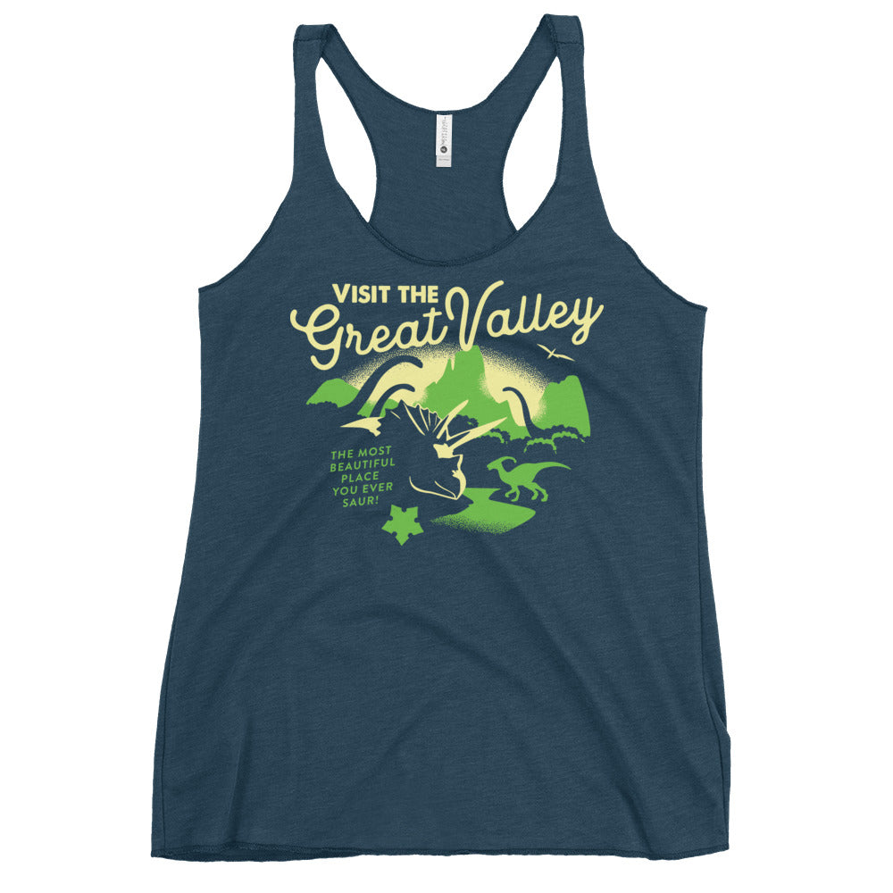 Visit The Great Valley Women's Racerback Tank