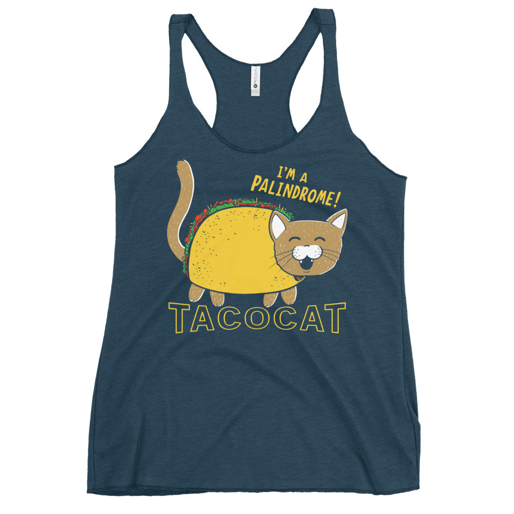Taco Cat Women's Racerback Tank