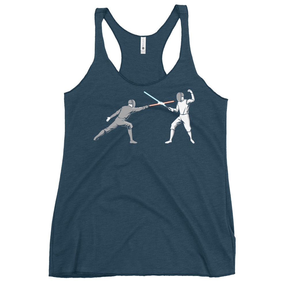 Light Fencing Women's Racerback Tank