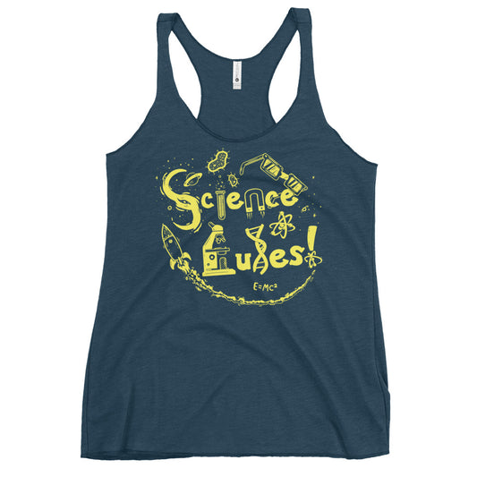 Science Rules! Women's Racerback Tank