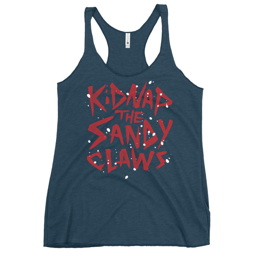 Kidnap The Sandy Claws Women's Racerback Tank