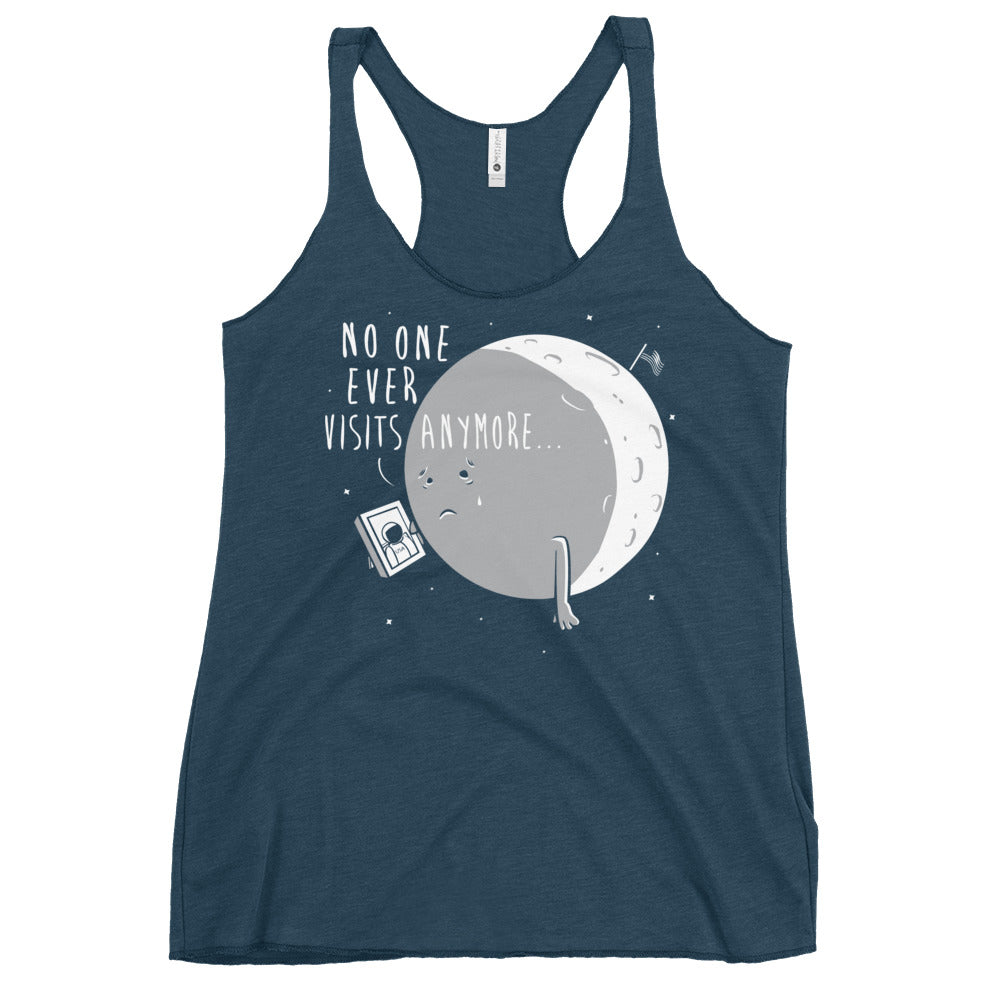 No One Ever Visits Anymore Women's Racerback Tank