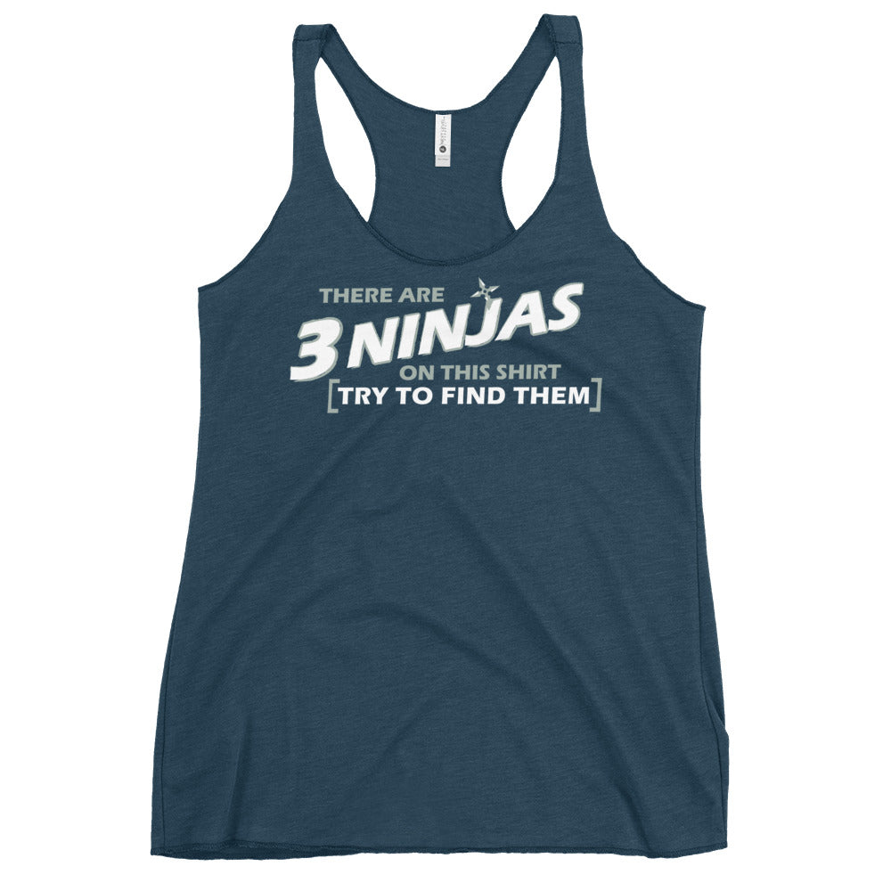 3 Ninjas Women's Racerback Tank