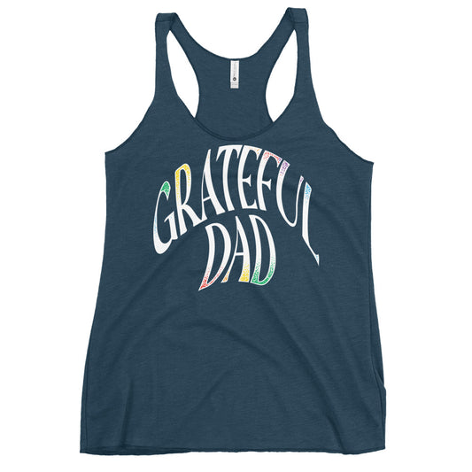 Grateful Dad Women's Racerback Tank