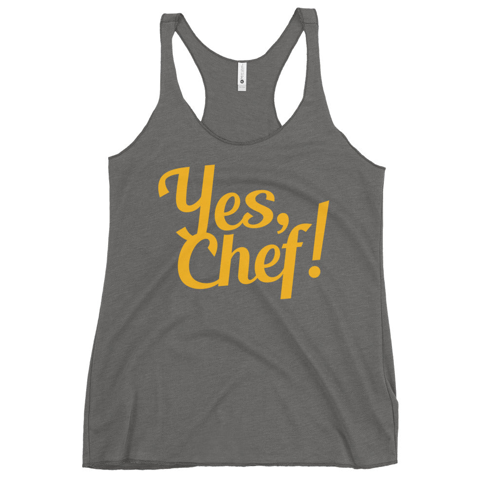 Yes, Chef! Women's Racerback Tank