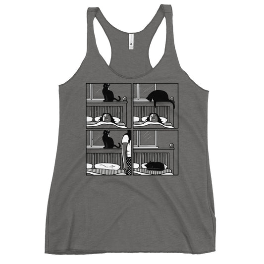 Cat Tap Women's Racerback Tank