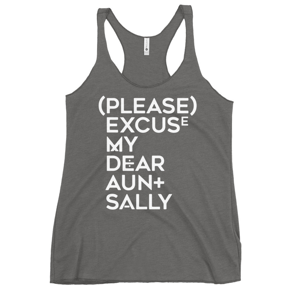 Pemdas Women's Racerback Tank