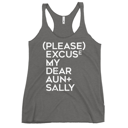 Pemdas Women's Racerback Tank
