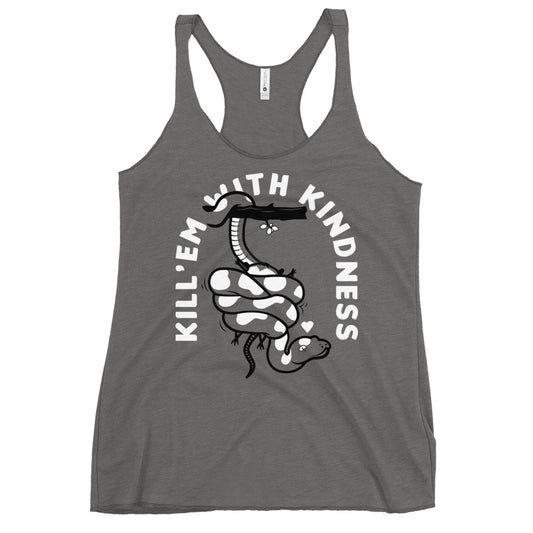 Kill 'em With Kindness Women's Racerback Tank