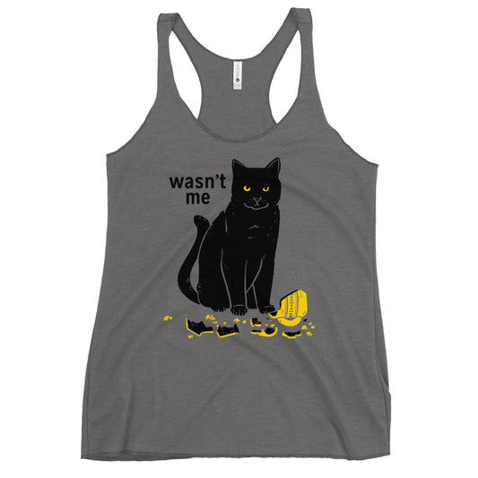 Wasn't Me Women's Racerback Tank