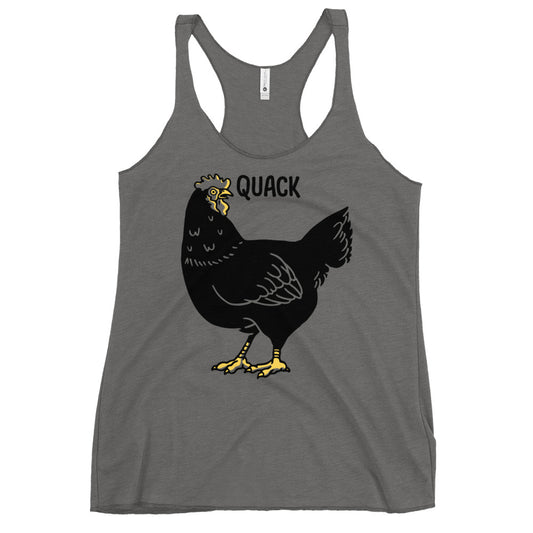 Quack Bird Women's Racerback Tank