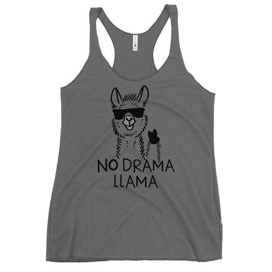 No Drama Llama Women's Racerback Tank
