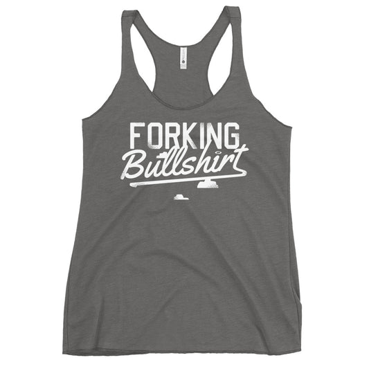 Forking Bullshirt Women's Racerback Tank