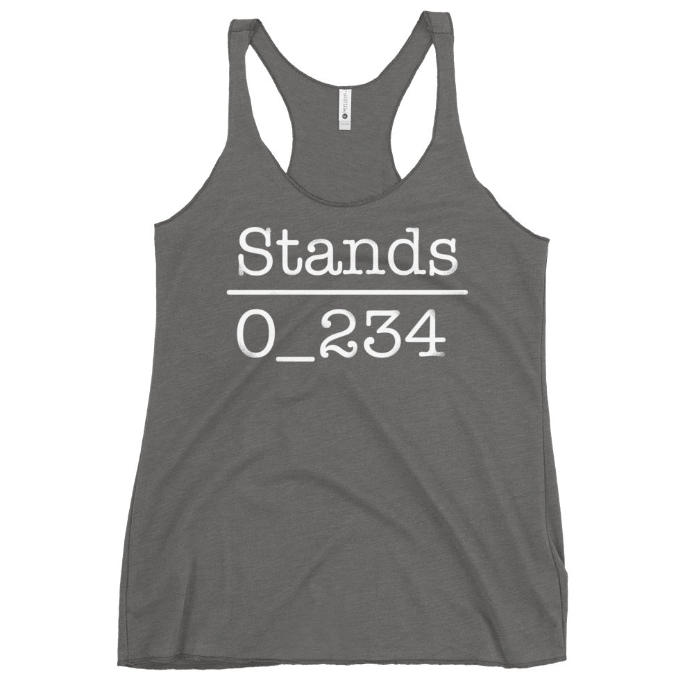 No 1 Under Stands Women's Racerback Tank