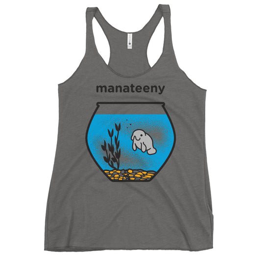 Manateeny Women's Racerback Tank