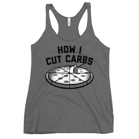 How I Cut Carbs Women's Racerback Tank