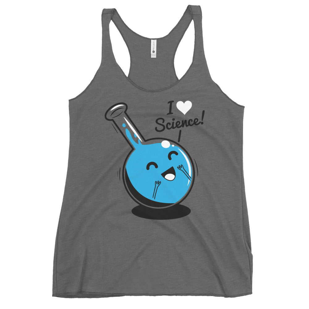 I Heart Science Women's Racerback Tank