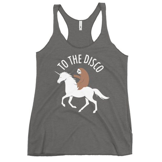 To The Disco Women's Racerback Tank