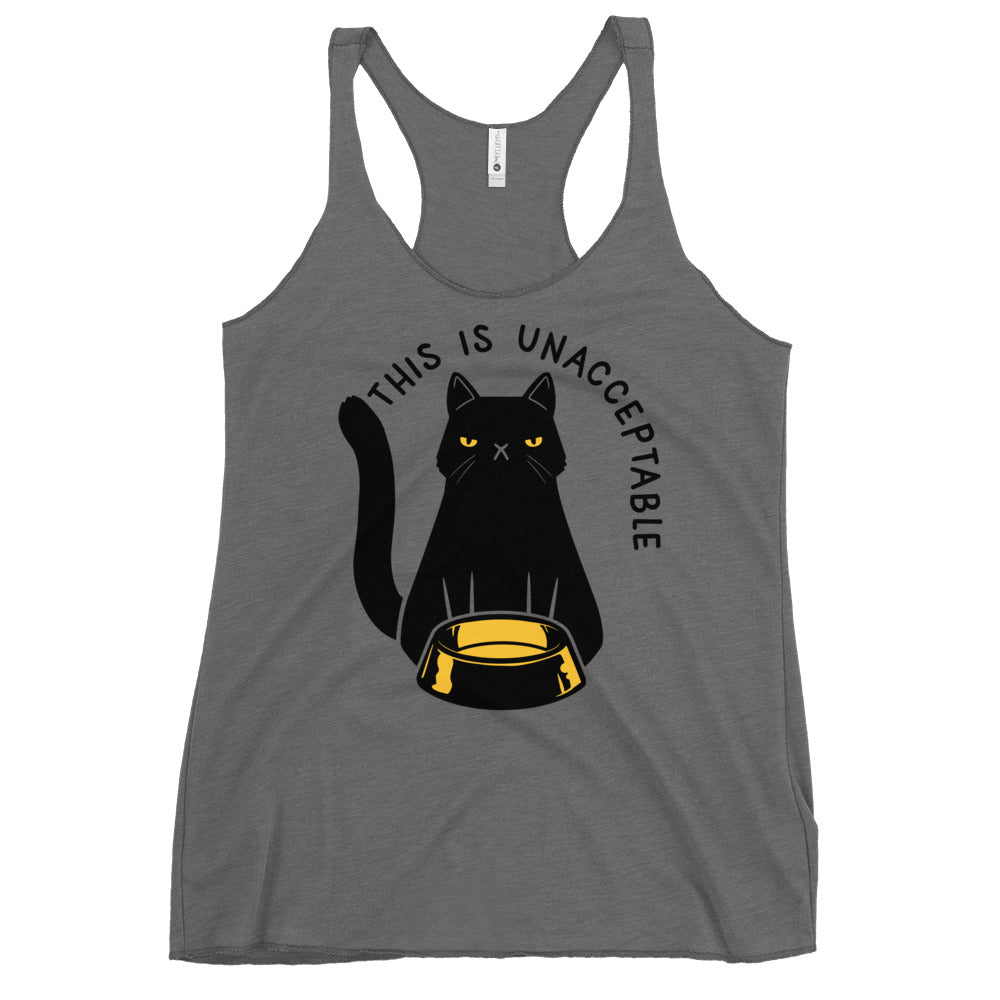 This Is Unacceptable Women's Racerback Tank
