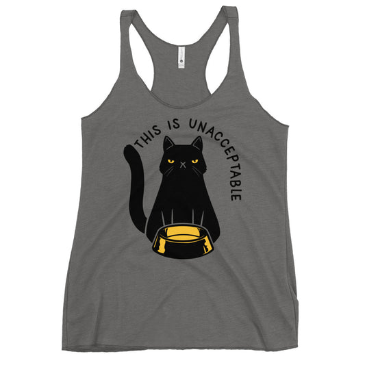 This Is Unacceptable Women's Racerback Tank