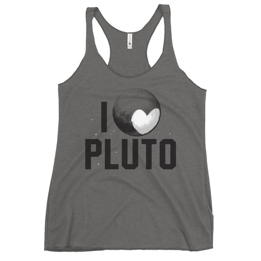 I Heart Pluto Women's Racerback Tank