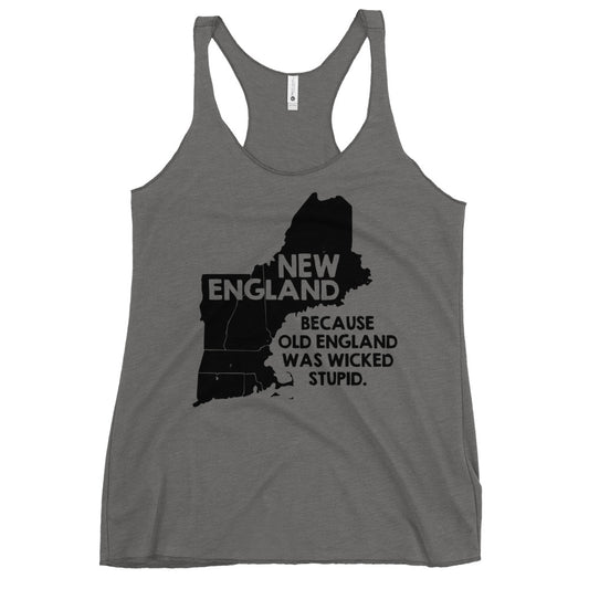 New England Women's Racerback Tank