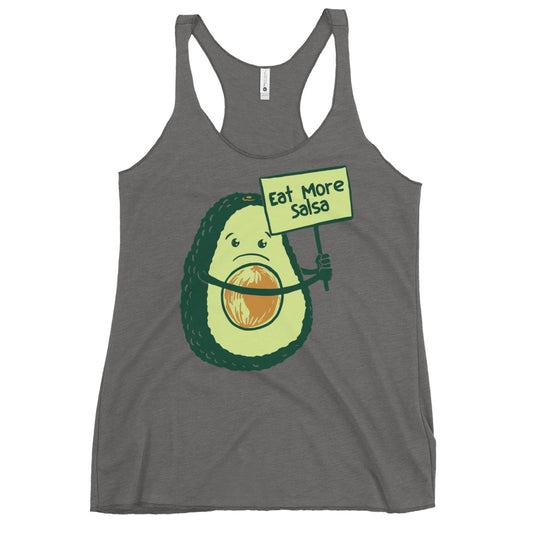 Eat More Salsa Women's Racerback Tank