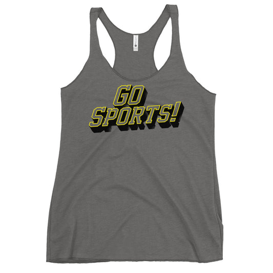 Go Sports! Women's Racerback Tank