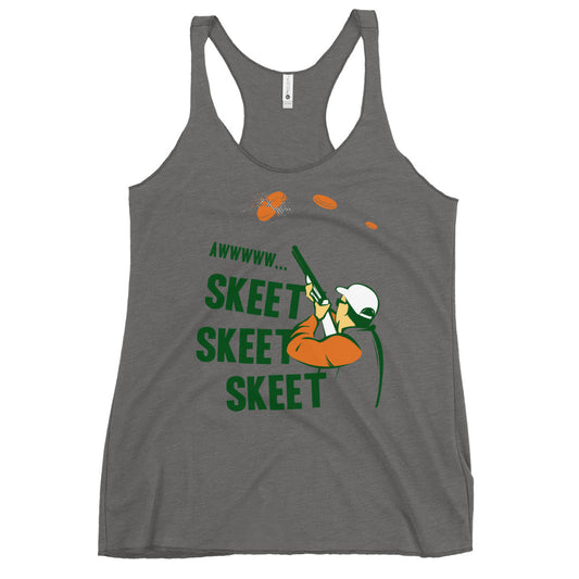 Skeet Skeet Skeet Women's Racerback Tank