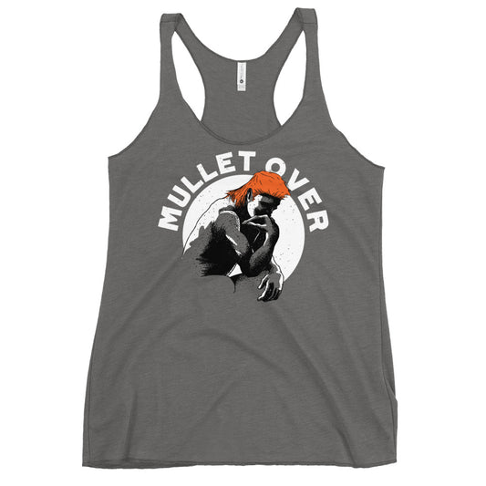 Mullet Over Women's Racerback Tank