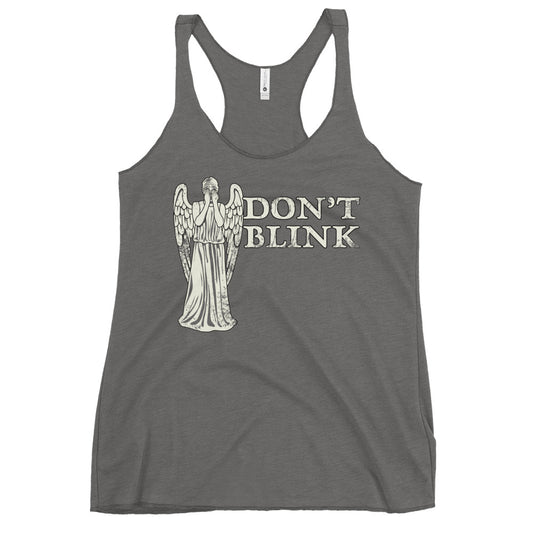 Don't Blink Women's Racerback Tank