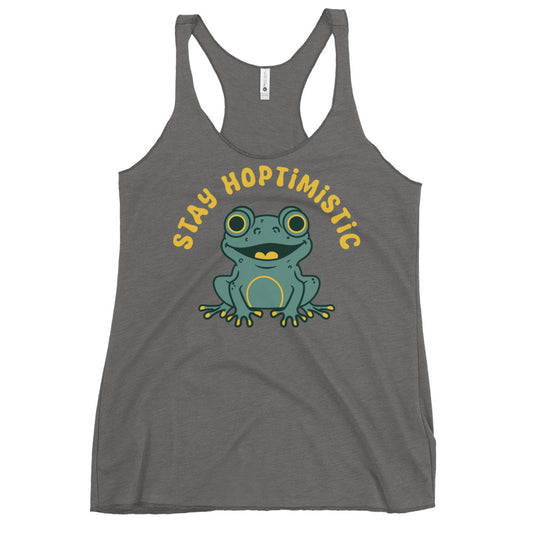Stay Hoptimistic Women's Racerback Tank