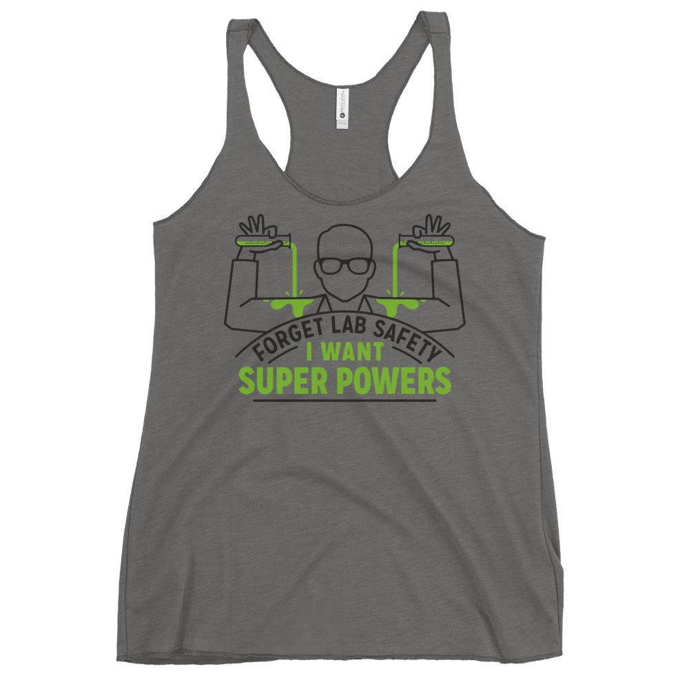 Forget Lab Safety Women's Racerback Tank