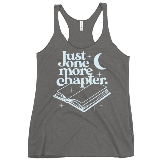 Just One More Chapter Women's Racerback Tank