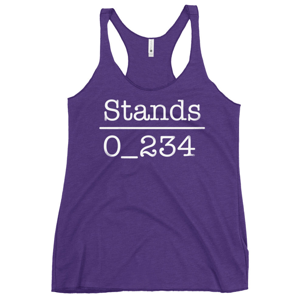 No 1 Under Stands Women's Racerback Tank