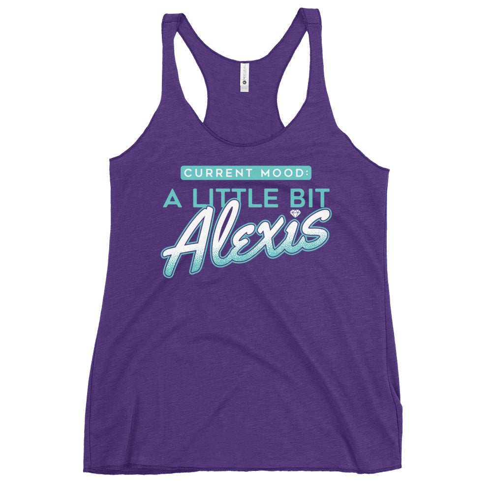 A Little Bit Alexis Women's Racerback Tank